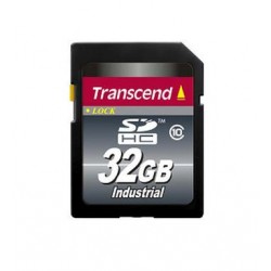 Transcend 32GB SDHC průmyslová paměťová karta, Class 10 TS32GSDHC10I