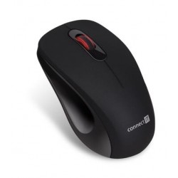 CONNECT IT "MUTE" bezdrátová optická tichá myš, USB, (+ 1x AA...