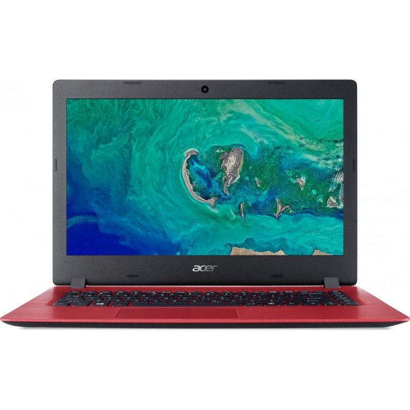 Acer Aspire 1 (A114-32-C8FY) Celeron N4100/4GB+N/eMMC 64GB/HD Graphics/14" FHD matný/BT/W10 Home in S mode/Red NX.GWAEC.002