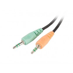 Natec Bear 2 Headphones + Microphone, 2x Mini Jack 3,5mm NSL-1178