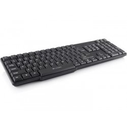 Modecom Logic LK-12 drátová klávesnice, US layout, USB, černá...
