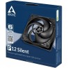 ARCTIC P12 Silent (black/black) ACFAN00130A