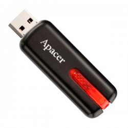 Apacer flash disk 32GB AH326 USB 2.0 čierny AP32GAH326B-1