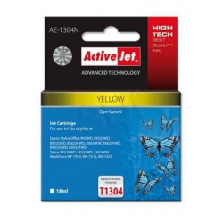 ActiveJet ink cartr. Eps T1304 Yellow 100% NEW - 18 ml     AE-1304N...