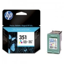 HP CB337EE Ink Cart No.351 pro OJ 5780, 5785, 3,5ml, Color CB337EE#BA3