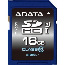 16 GB SDXC/SDHC Premier UHS-I karta A-DATA class 10 Ultra High...