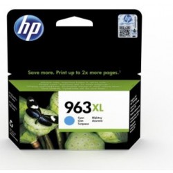 HP 963XL High Yield Cyan Original Ink Cartridge 3JA27AE