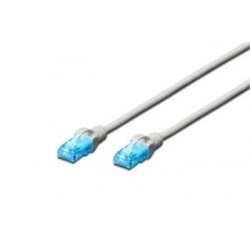 Digitus Patch Cable, UTP, CAT 5e, AWG 26/7, měď, šedý 5m DK-1511-050