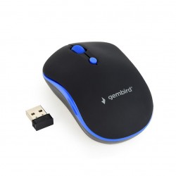 Gembird bezdrôtová optická myš MUSW-4B-03-B, 1600 DPI, USB,...