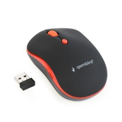 Gembird bezdrôtová optická myš MUSW-4B-03-R, 1600 DPI, USB,...