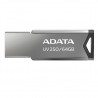 Adata USB 2.0 Flash Drive UV250 64GB BLACK AUV250-64G-RBK