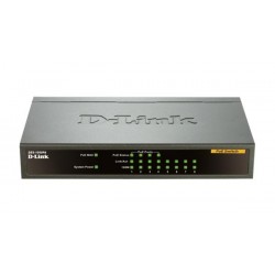 D-Link DES-1008PA 8-port 10/100Mb switch,  4x PoE