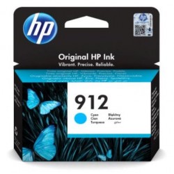 HP 912 Cyan Original Ink Cartridge 3YL77AE