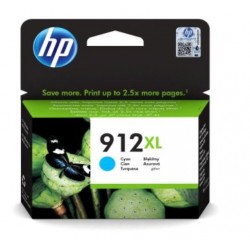 HP 912XL High Yield Cyan Original Ink Cartridge 3YL81AE
