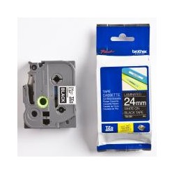 BROTHER TZe-355 biela potlač/čierna páska 24 mm TZE355