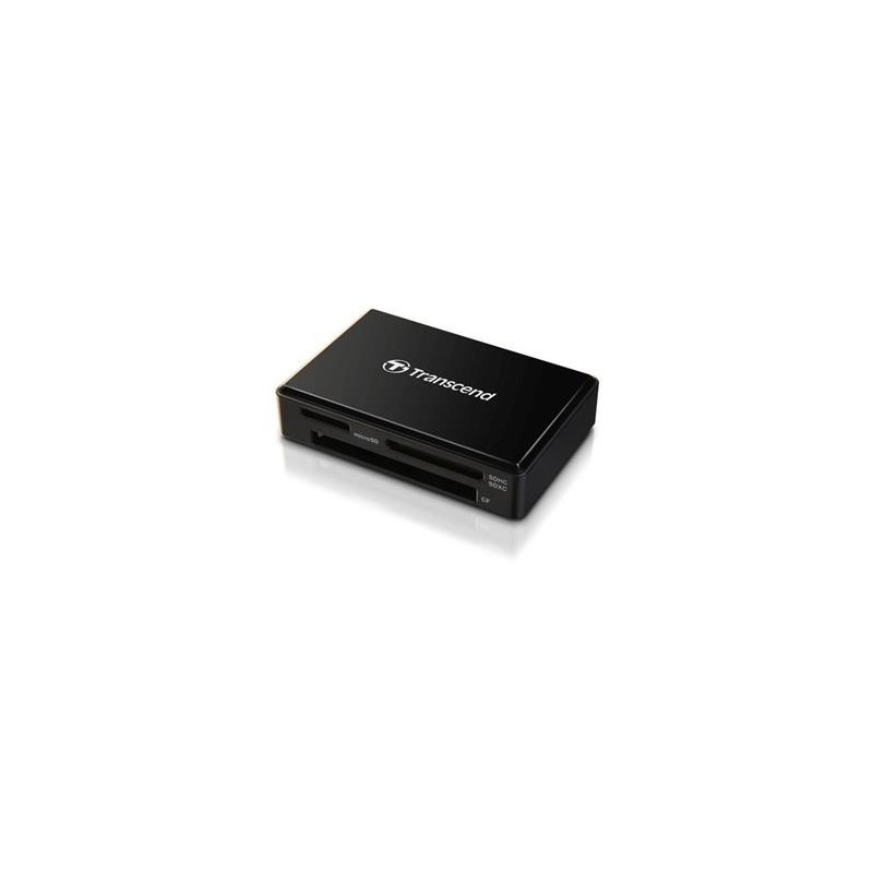 Transcend Card Reader All-in-1 Multi Memory, USB 3.0/3.1 Gen 1, Black TS-RDF8K2