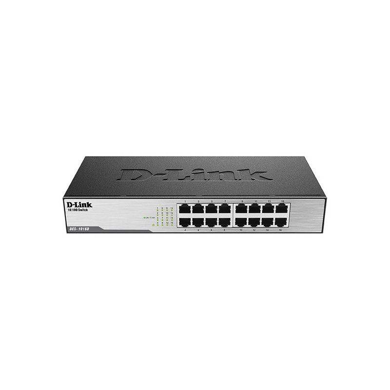 D-Link Express EtherNetwork Desktop Switch 16x10/100 DES-1016D/E