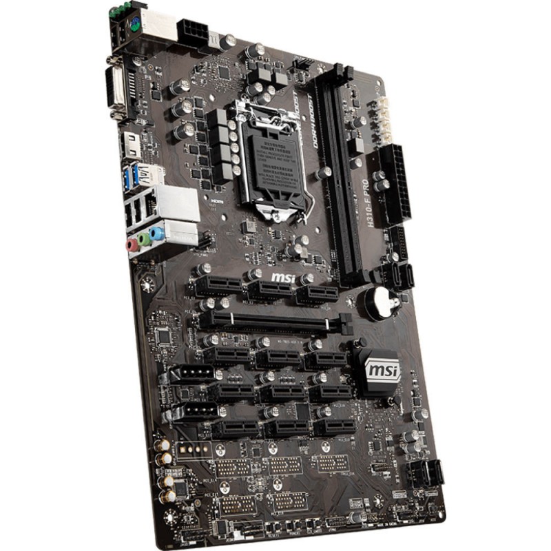 MSI H310-F PRO, LGA1151, DDR4, 4 x SATA, 4 x USB 3.1 Gen1