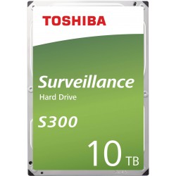 Toshiba S300 HDD 3.5', 10TB, SATA/600, 7200RPM, 128MB cache HDWT31AUZSVA