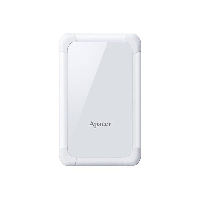 Apacer externý HDD AC532 2.5' 1TB USB 3.1, nárazuvzdorný, biely AP1TBAC532W-1