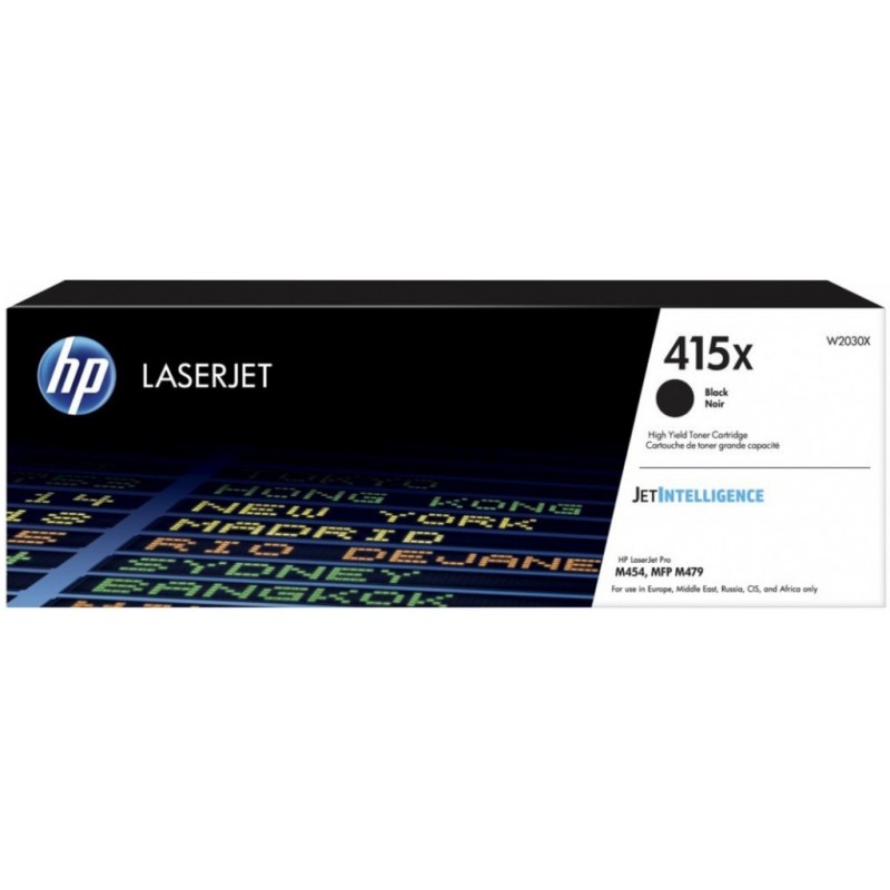 HP 415X Black LaserJet Toner Cartridge pre M454, M479, 7 500 str. W2030X