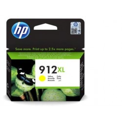 HP 912XL High Yield Yellow Original Ink Cartridge 3YL83AE