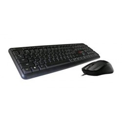 C-TECH klávesnice s myší KBM-102, drátový combo set, USB, CZ/SK...