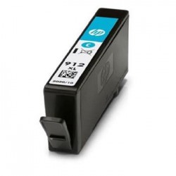 HP 912XL High Yield Cyan Original Ink Cartridge - 825 stran pro OJ...