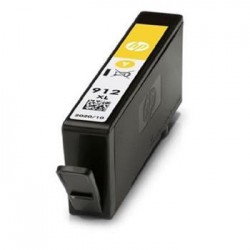 HP 912XL High Yield Yellow Original Ink Cartridge - 825 stran pro...