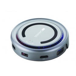 Canyon CNS-TDS07DG Multiport Docking Station, 6 portov, USB-C +...